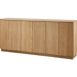 Zuma dressoir 200 cm eiken fineer transparant [fsc]