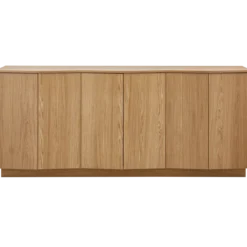 Zuma dressoir 200 cm eiken fineer transparant [fsc]