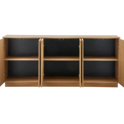 Zuma dressoir 200 cm eiken fineer transparant [fsc]