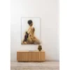 Zuma tv meubel 133 cm eiken fineer transparant [fsc]