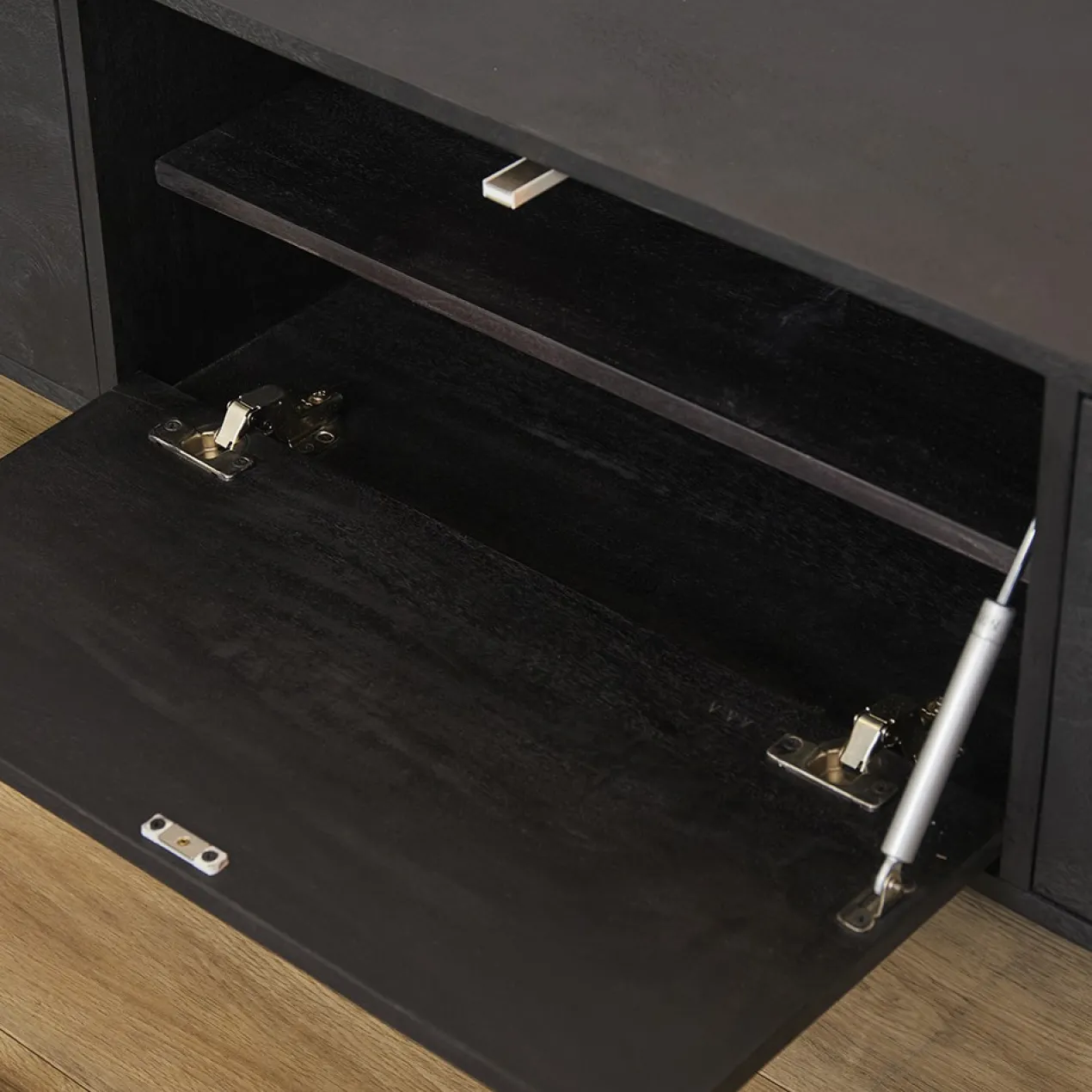 Zwevend Tv-meubel All Black 240