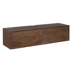 Zwevend Tv-meubel All Brown 120