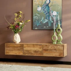 Zwevend Tv-meubel All Naturel 160