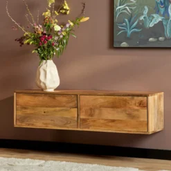 Zwevend Tv-meubel All Naturel 160