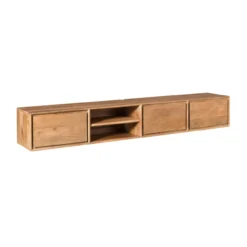 Zwevend Tv-meubel Ambi naturel 200 cm