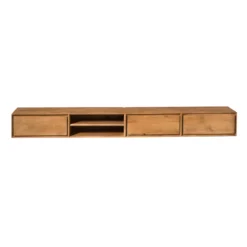 Zwevend Tv-meubel Ambi naturel 280 cm