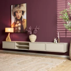Zwevend Tv-meubel Ambi Witzand 240 cm